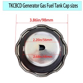 TKCBCD Generator Cap Compatible with Honda and Clone 389cc 420cc 439cc Predator 7000 8750 EC6500 EL6500CXS EB5000X 5000 6500 watt and clone 11hp 13hp Generator Cap