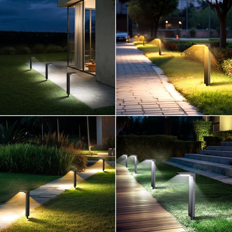 Sunvivo Solar Pathway Lights,2 Modes(Cold White/Warm White),Bright Solar Path Lights