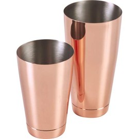 Boston Shaker Set Copper Boston Shaker Stainless Steel Available in 4 Colours Set Tin in Tin with Base Cap Two Piece Cocktail Professional