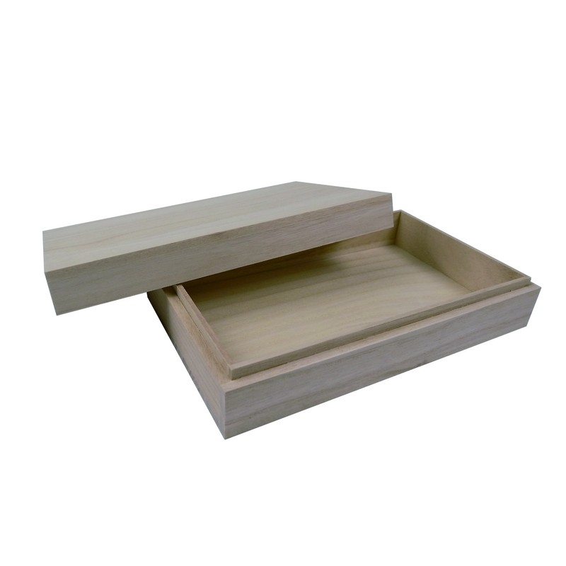 Paulownia Box, Total Paulownia Box for Gifts, S Size (Ideal