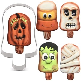 LILIAO Popsicle Cookie Cutter - 2.4 x 4.2 inches - Stainless Steel