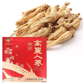 Donguihanjae 동의한재 4년근 1등급 30뿌리 천삼 건삼 곡삼 고려 인삼 300g 4-Year-Old Donguibogam Grade 1 30 Roots Cheonsam Ginseng 300g