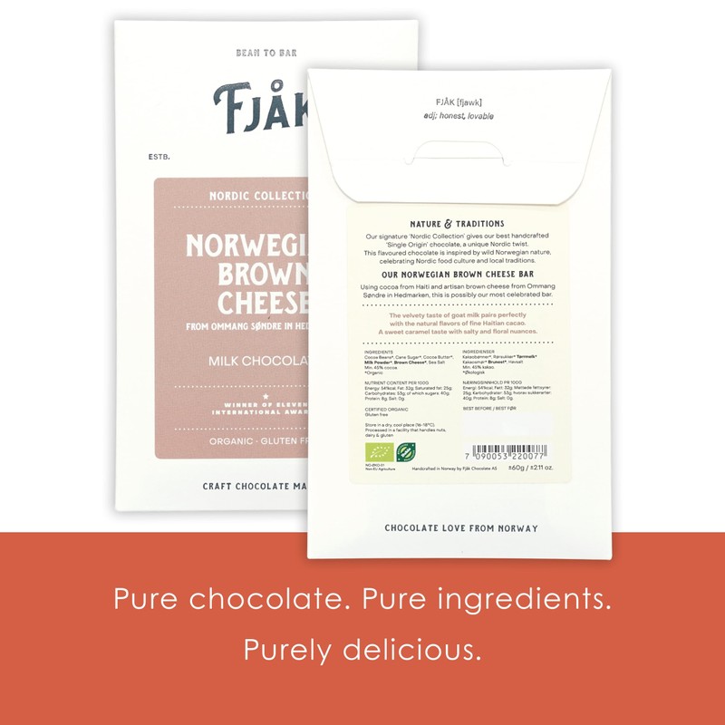 Fjak - Nordic Collection - Norwegian Chocolate Bundles (Brown Cheese