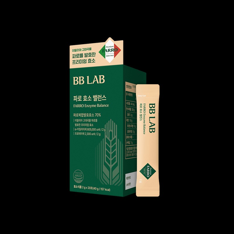 BB LAB Farro Enzyme Balance 20 Sticks (20-day supply) -