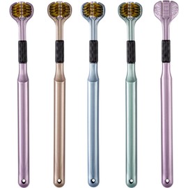 Jowxsx One Pack of Paper Cards with Random Colors chrox Three-Sided Toothbrush Toothbrush with All-Round for Teeth, Kids and Adults Gentle Non-Slip Grip Sensory Toothbrushes and Accessories