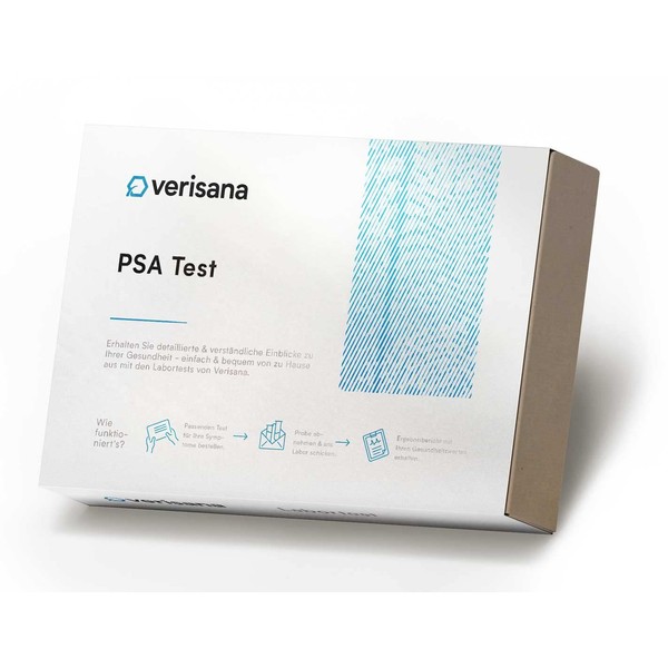 PSA Test - Check your PPE Value - Fast, Easy & Discreet - Remove Sample from Home - Verisana