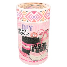 Depesche 11963 TOPModel Create your beautiful basket - DIY set for crafting storage baskets, material for 3 baskets in different sizes