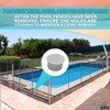 Poolzilla 50 Pack White Pool Safety Fence Hole Cover |