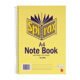 Spirax 595A Notebook Side Opening A4 240 Page