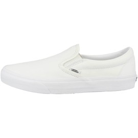 Vans Classic Unisex Adult's Slip-On Low-Top (Classic Slip-on) - White (True White), size: 37 eu