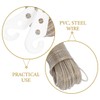 BESPORTBLE Heavy Duty Coated Clothesline Wire - 50m Strong Steel