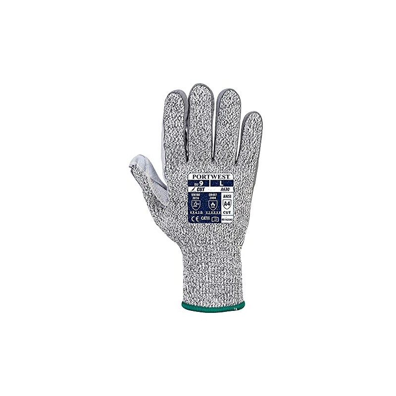 Portwest A630 Cut Resistant Razor - Lite Glove Grey, Medium