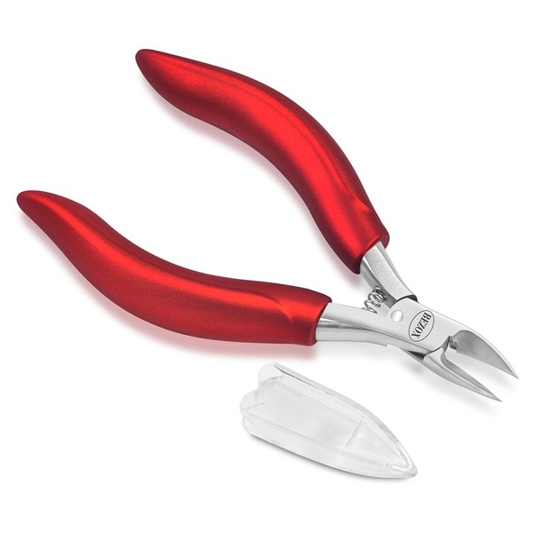 BEZOX Ingrown Nail Clippers - Precision Thick Toenail Clipper for