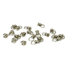 prendre PR-LG54659-SV Tochikan DIY Screw Type with Round Can Smartphone Ring, Strap, Handle, Screw, Wallet, Hardware, Small, Screw Included, 20 Pairs, Drop Handle, Fastener, Hand Tool Included,