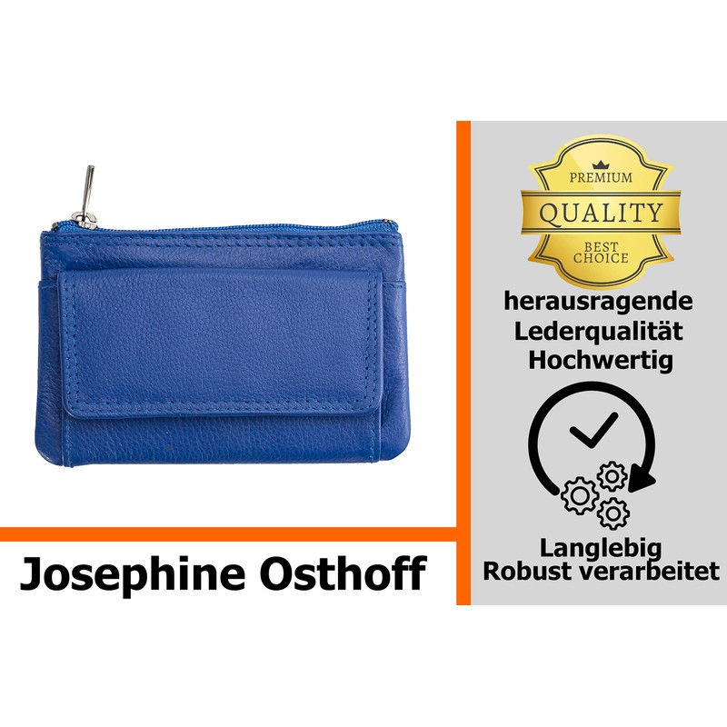 Josephine Osthoff Key Case Leather Women's Key Bag Coin Purse