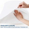 Waffle Weave Pillowcases Standard Size 2 Pack, 100% Egyptian Cotton