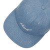 Reell Low Pitch Cap for Men and Women, Washed denim