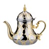 Moroccan Teapot 1.2L Arabic Style Stainless Steel Moroccan Traditional Religious