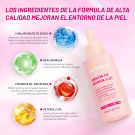 Serum Retinol 0.3 Anti-marcas Hidratante Facial 50 Ml Todo Tipo De Piel Noche                                                                         
