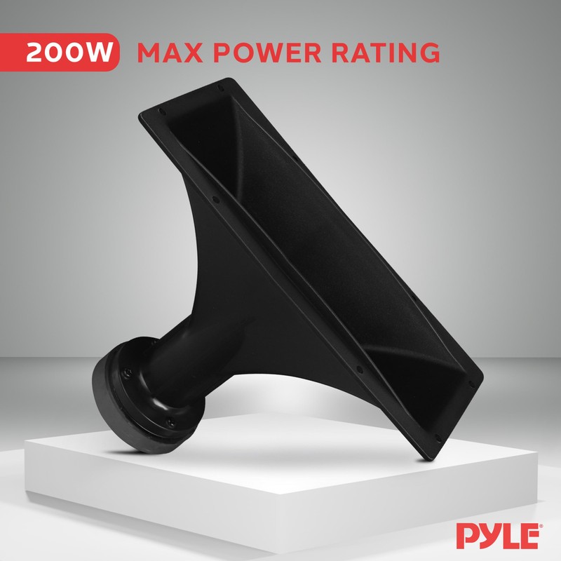 Pyle 4x10 Inch Horn Tweeter Speaker - Heavy Duty 200
