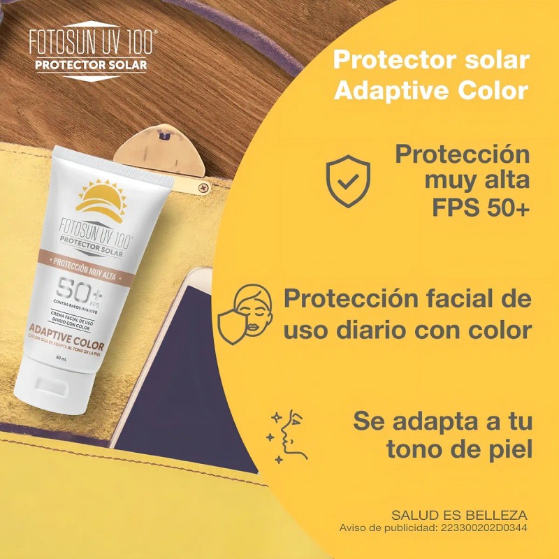 Fotosun 100 Protector Solar Fps Kit Fluid Adaptive