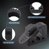 GLOBLED Shovel Mounts Quick Release Rubber Clamp Mounting Bracket Fits
