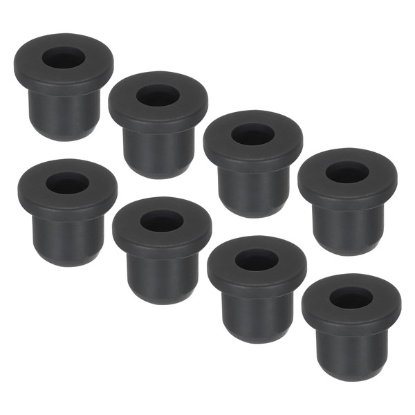 sourcing map 12Pcs T Shape Rubber Grommet Mount Dia 10mm,ID