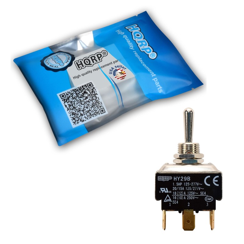 HQRP Momentary Toggle Switch Compatible with 5100856X1 HY29B Simplicity Snapper