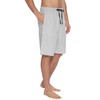 INTIMO Mens Soft Bamboo Jam Sleep Shorts Grey