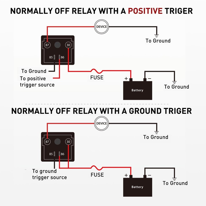 Nilight Remote Battery Disconnect Switch 12V 200A Car Anti-Theft Kill