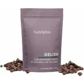 Café Instantáneo De Achicoria Con Colágeno Delish Farmasi