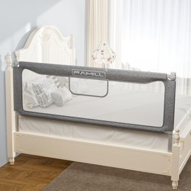 FAMILL Bed Rail for Toddlers Toddler Bed Rail 78.7in