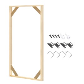 PATIKIL 18x24 inch Canvas Stretcher Bars, DIY Removable Wooden Splicing Canvas Frames Kit for Oil Paintings Poster Picture Photo, Arts Accessory, Paint by Numbers