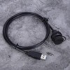 Waterproof USB Connector USB3.0 Female Male Meter Wire Plug Panel