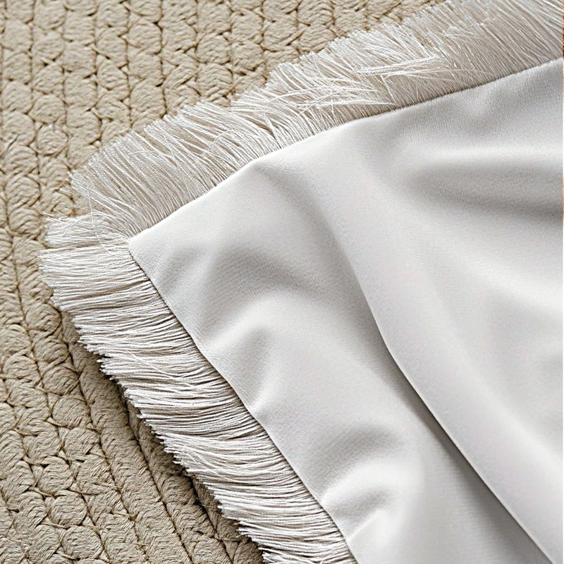 Tzylomirx Cushion Covers - Boho Fringe Tassel Decorative Throw Cushion