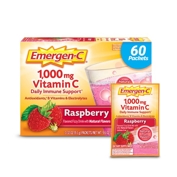 Emergen-C Emergen-C 1000mg Vitamin C Powder, with Antioxidants, B Vitamins