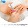 Outanaya 10pcs Double-sided Nail File Polishing Strip Stainless Steel for