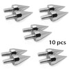 HTTMT- 10pcs Universal M8(8mm) Chrome Windscreen Fairing Spike Bolt Kit