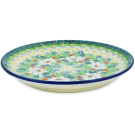 Polish Pottery 10½-inch Dinner Plate made by Ceramika Artystyczna (Twinkle Stars Theme) Signature UNIKAT + Certificate of Authenticity