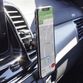 Mobilefox Universal Magnet Halterung Auto Handy KFZ Halter Smartphone Lüftung Lüftungsschlitze Lüftungsgitter