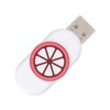 Cartoon U Disk Mangosteen Appearance Knob Style Mini Portable Flash