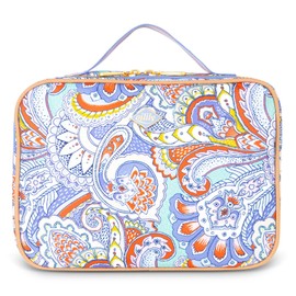 Oilily Cara Travel Kit with Hook Paisley Elio, Wedgewood