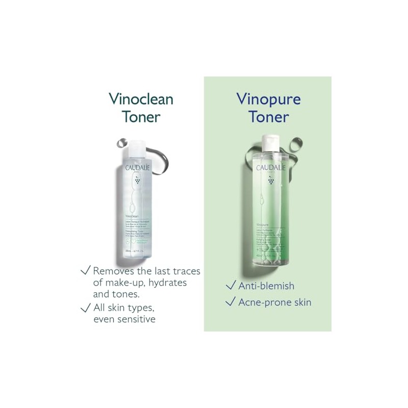 Caudalie Loción limpiadora con ácido salicílico - 400 ml
