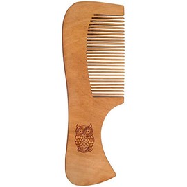 'Owl' Wooden Comb (HA00016679)