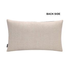 TRENDIN 20" X 12" Vintage Spring Colorful Birds on Flower Branch Linen Throw Waist Pillow Case Cushion Cover(PL097TR)