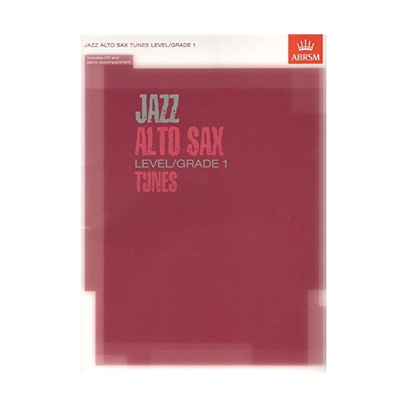 Jazz Alto Sax Level/Grade 1 Tunes/Part & Score & CD