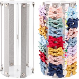 Organizador de lazo para niñas – Organizador de pinzas de pelo de gran capacidad, soporte de lazo para el cabello sin esfuerzo para cambiador del hogar, perfecto para regalo, solución de