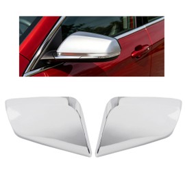 ECOTRIC Mirror Covers Compatible with Impala Overlays Trims Shells Chrome