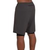 TCA Men's Ultra Running Shorts, 2-in-1 with Inner Compression Shorts