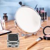 Nail Drill Bit Holder Case 25 Holes Transparent Flip Cover